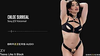 Chloe Surreal Delivers Sexy Jerk Off Instructions In Voicemail