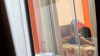 I Watched My Mexican Neighbor Nurse Miranda Fuck Her Lover Without Closing the Window