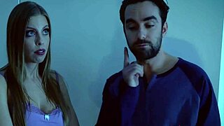 Milf stepmom touched while napping in taboo fantasy