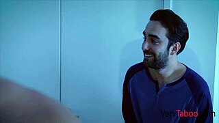 Milf stepmom touched while napping in taboo fantasy