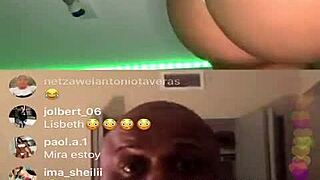 Thick ass puertorican on the6show insta pt 1, showing off her natural tits and caribbean curves.