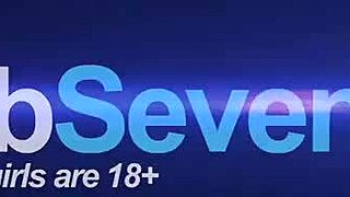 pigtailed teen 18+ casually gets double fucked outdoors