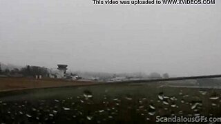 teen hottie masturbates in car with toys and fingering