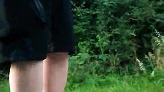 Morning Walk With Nylon Feet In Birkenstocks