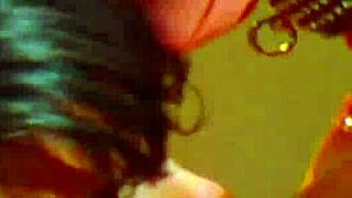 madison scott and charley tease with big tits before lesbian fucking