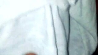 Amateur ebony girl tries hard for blowjob