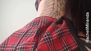 Jorra leitinho no cuzinho da sua cadelinha punheta guiada rachell miranda