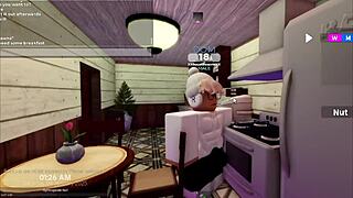 hot girlfriend strips after breakfast fuck