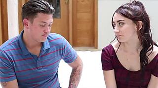 Hot Stepsister Gets Anal Fucked by Stepbro Hardcore