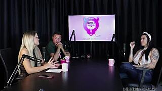 Compilations of Lexi Mallet in Bora Cast with Bruna Carlos on Sheer Red