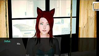 My new family explores big ass and tits in erotic game