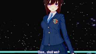 Abby and Protagonist-Kun's Role Reversal Meeting