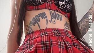 Jorra leitinho no cuzinho da sua cadelinha punheta guiada rachell miranda