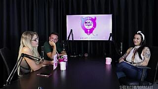 Compilations of Lexi Mallet in Bora Cast with Bruna Carlos on Sheer Red