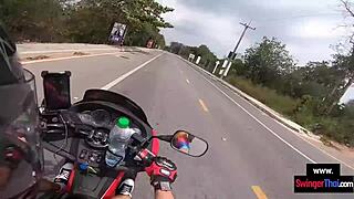 Watch this Asian teen fuck her huge-cocked European boyfriend after their day out!