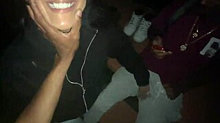 park slut sucks two dicks