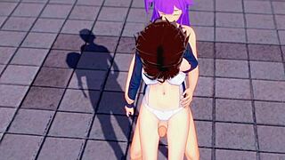 Abby and Protagonist-Kun's Role Reversal Meeting