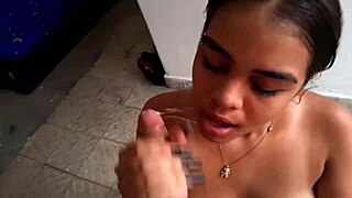 follando apasionadamente con mi hermanastra latina morena luego de una ducha caliente - porno en espanol