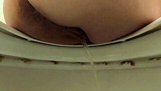 Busty Milf Cleans Feet, Pees, Eats Butthole After Toilet, Then Big Cock Facial