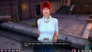 Double Homework Fun on a Date with Cute Johanna