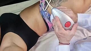 I-I just couldn't help it, that milf gave me a massage on my big clit and pussy, it was so intense and wet, oh god