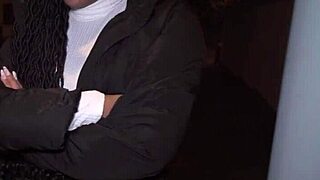 Public agent fucks big brazilian tits and ass hard in pov