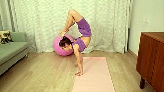 I turned my fitness workout into intense sex with her