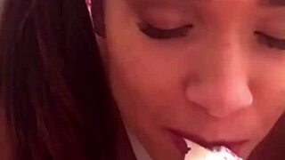 role play horny young woman shows her tits to the teacher in exchange for a sweet blowjob