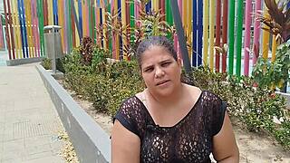 Perverted neighbor exploits innocence with big cock creampie in rough doggystyle fucking