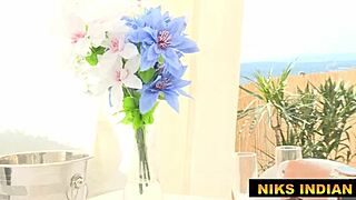 Indian lad pounds Chinese girl's tight pussy and ass, insulting China's mom