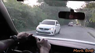 she pays the ride with her tight ass