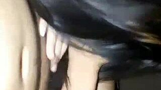 Thai girl sucking my dick