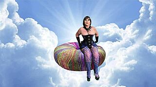 Angelic granny in elegant missionary fuck receives romantic creampie