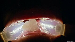 Rebel Rhyder swallows frozen cum