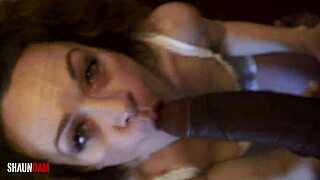 wow, fellatio master devours shaundam's big black dick!