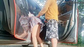 pinay teen 18+ student fucks in public