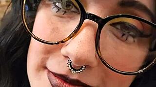 He fucked my face and then came all over my glasses.