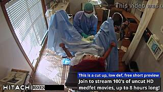 i'm a freshman getting a mandatory hitachi orgasm from the doctor in tampa, daisy ducati moaning backstage