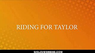 Petite Latina Stepsister Rides Stepbrother in Cowgirl Before Country Concert