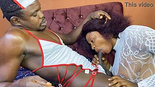 Intriguing roleplay where my man as nurse fucks me hard