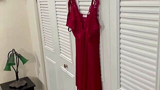 Stepmom Catches Stepson Jerking Off With Her Panties