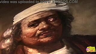 brunette femdom teaches busty blonde obedience