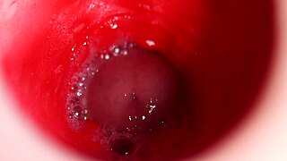 Filled The Camera With Cum Best Internal Cumshot In The Anal 4K