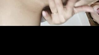 Watch this hot Mexican beauty masturbate with her dildo. Don't miss it!