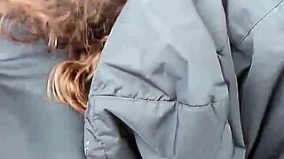 Amber's Blowjob In The Truck, With Cum In Mouth