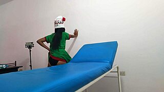 im in the massage parlor dressed as a goblin woman while i wait for my boyfriend to have sex.