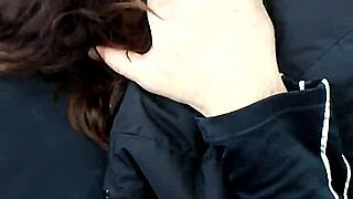 Amber's Blowjob In The Truck, With Cum In Mouth