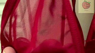 Stepmom Catches Stepson Jerking Off With Her Panties