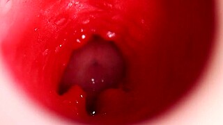 Filled The Camera With Cum Best Internal Cumshot In The Anal 4K