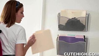 Molly Manson caught TPing the classroom with bold enthusiasm and friends